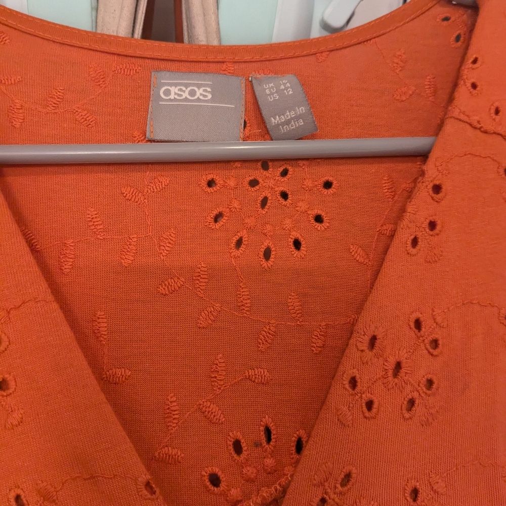 Orange dress
